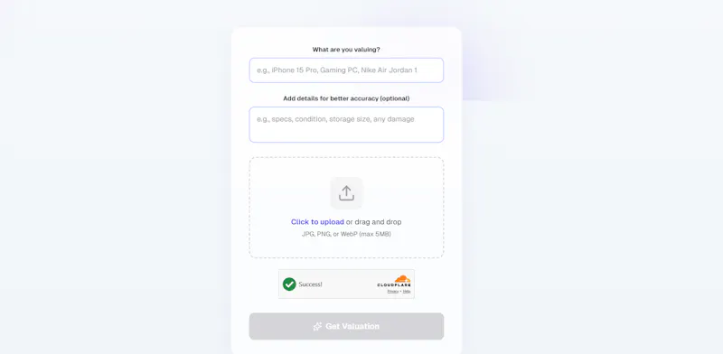 ValueSnap screenshot 2