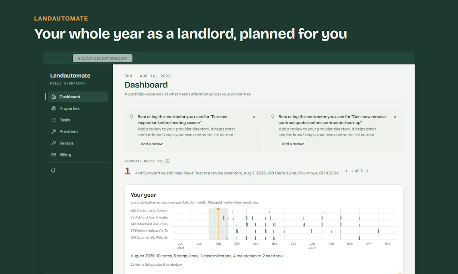 Landautomate screenshot 4
