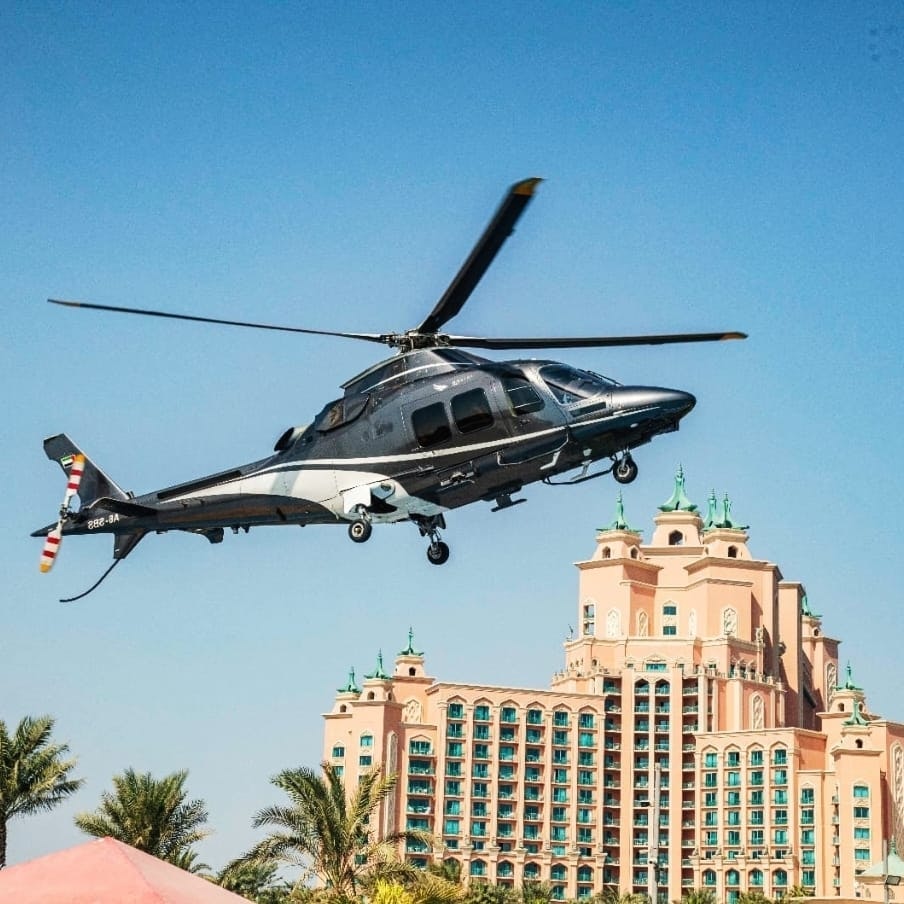 Kitap Helikopter Turu Dubai media 2
