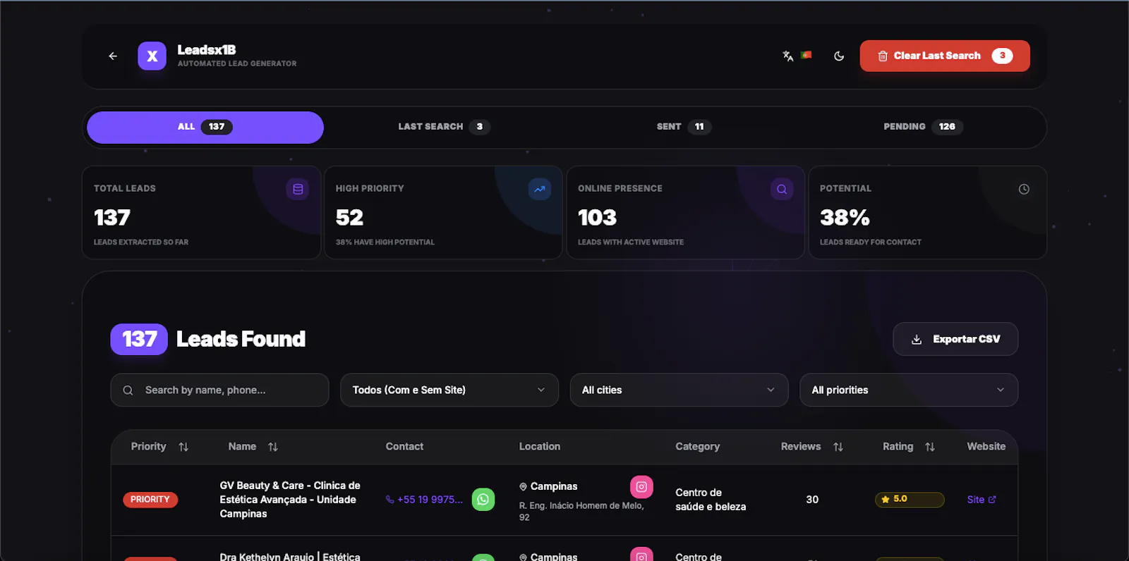 Leadsx1B screenshot 8