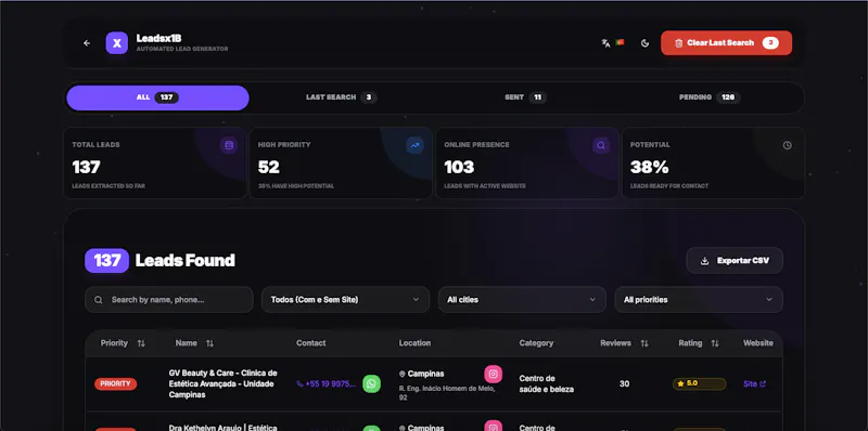 Leadsx1B screenshot 8