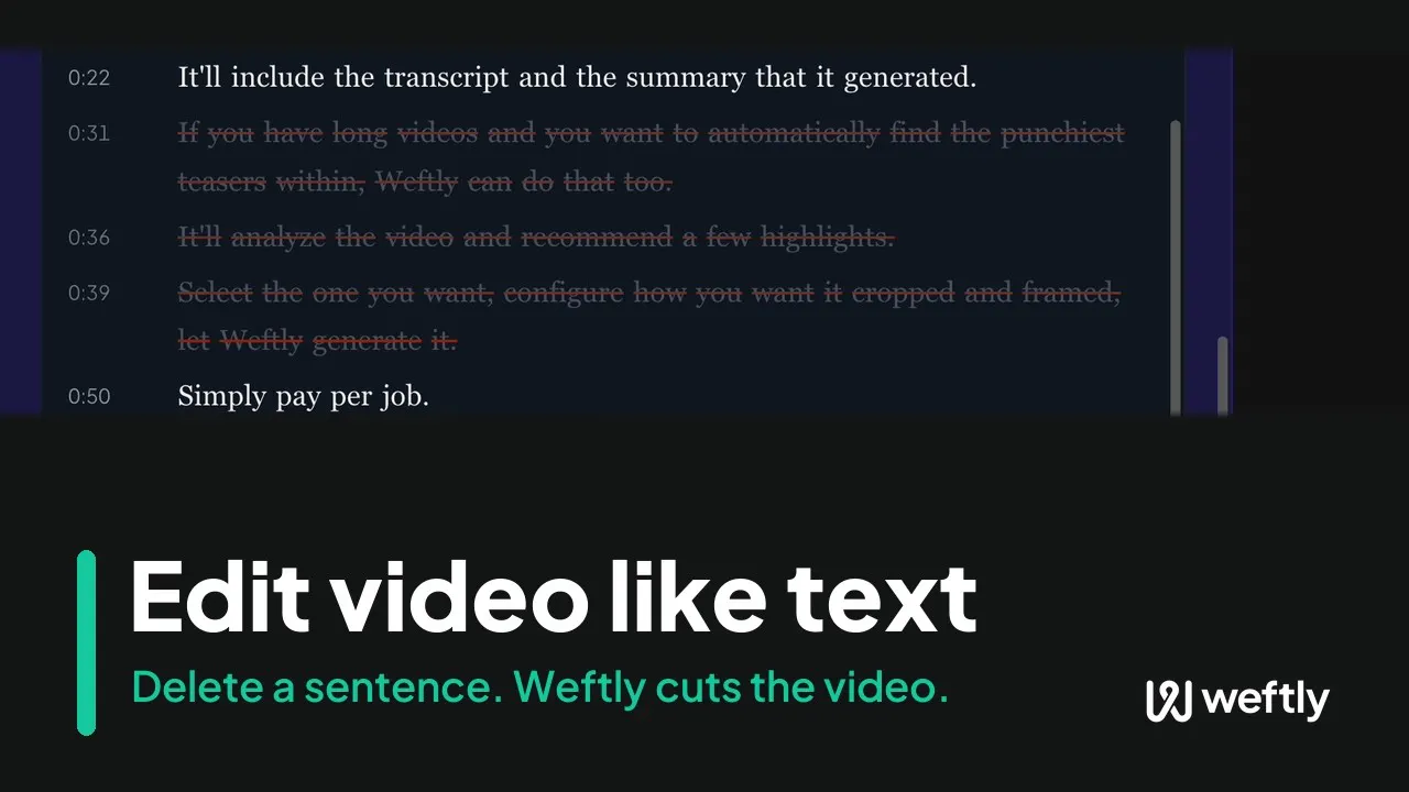 Weftly gallery image