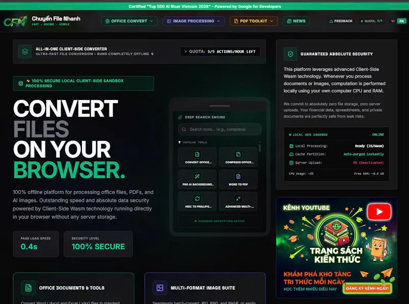 ChuyenFileNhanh screenshot 2