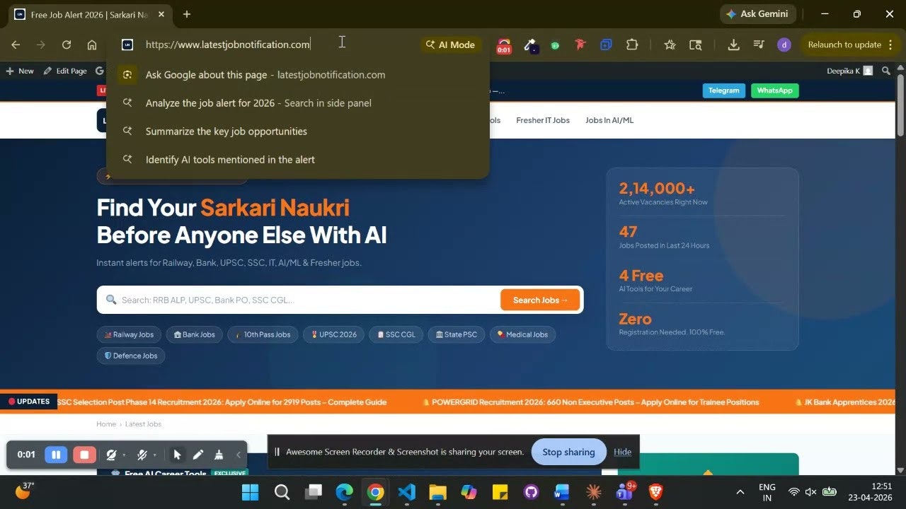 Free AI Resume Scanner for India gallery image