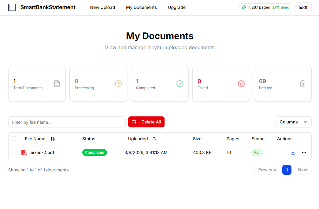 Reconcile Bank Statements gallery image