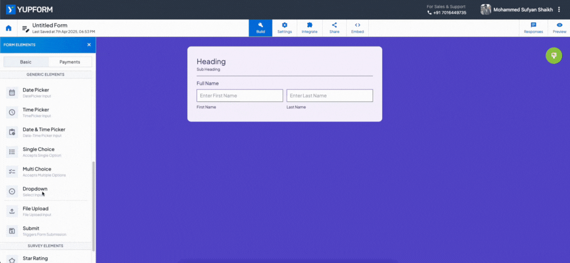 Yupform – Forms with Alerts & Payments - Create forms with payments, alerts & Sheets integration media 1