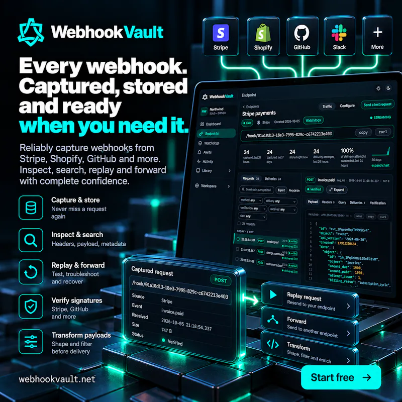WebhookVault screenshot 4
