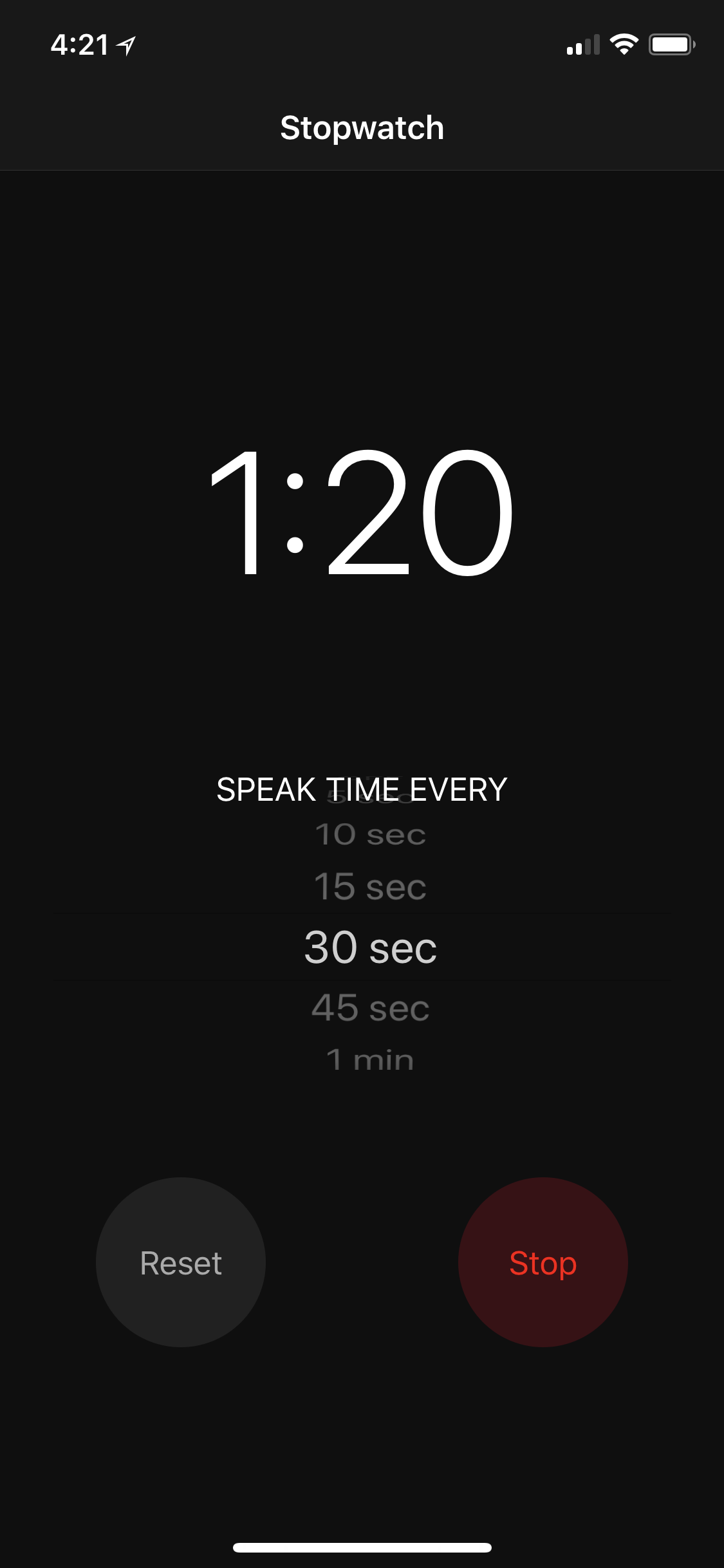 Plank Stopwatch Timer gallery image