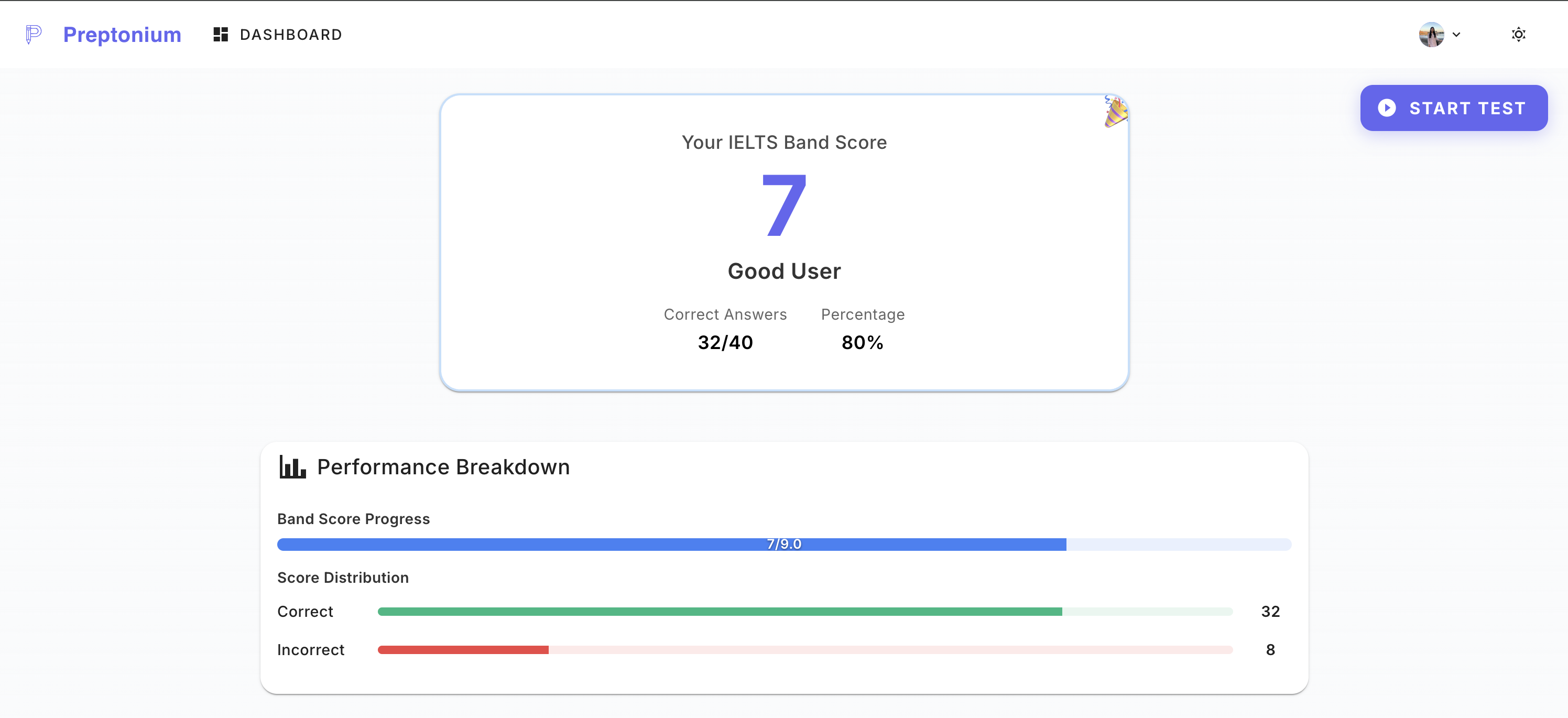 Média Prédium - Tests de pratique abordables avec des commentaires instantanés 4