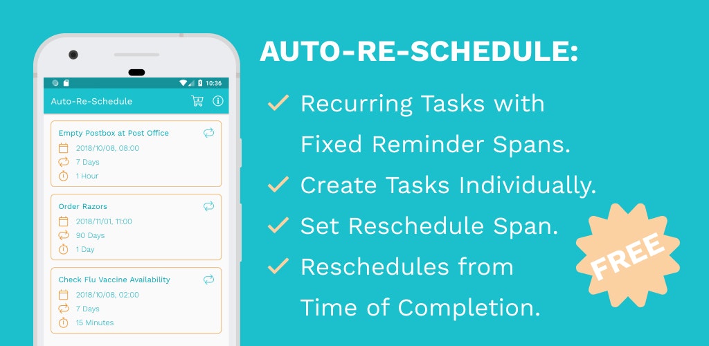 ARS - Auto-Re-Schedule gallery image
