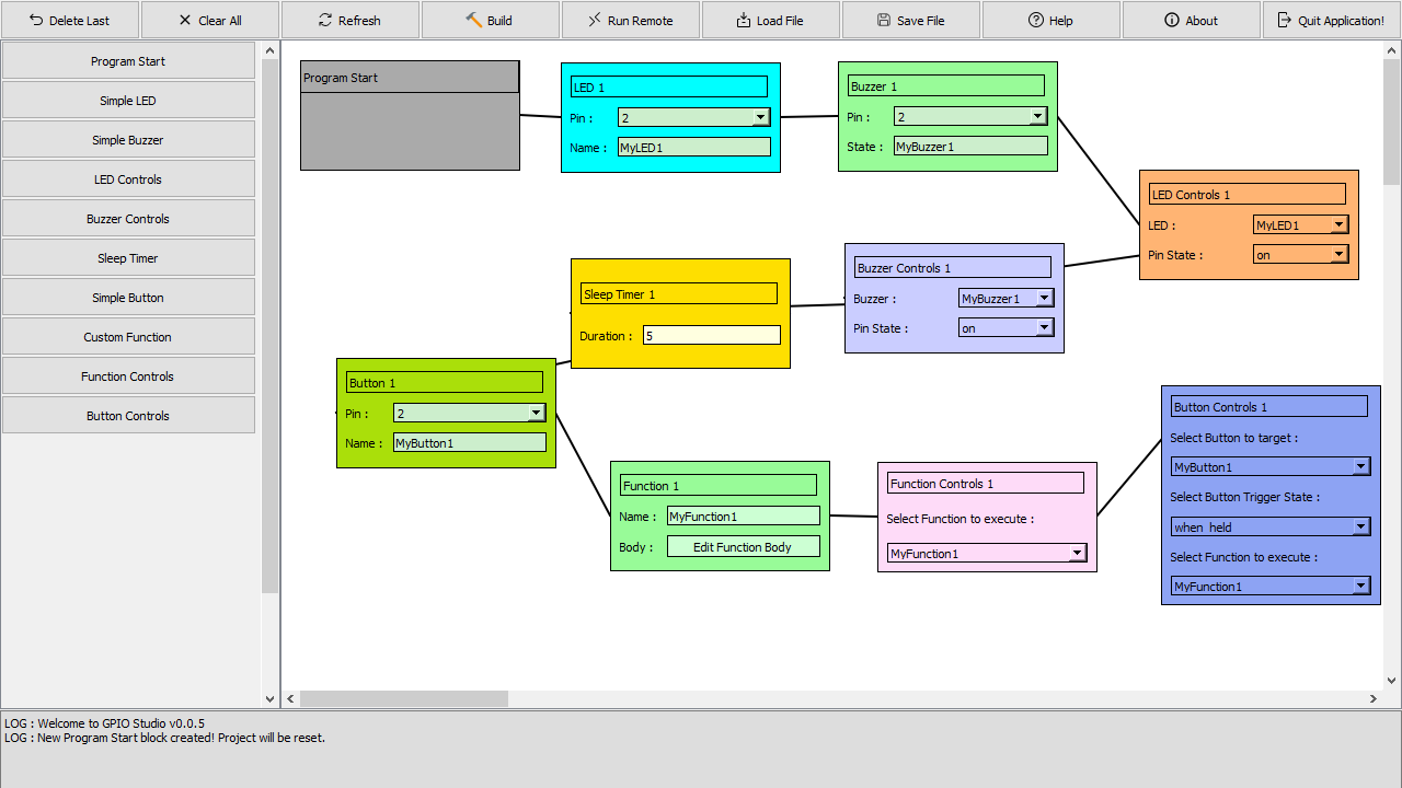 GPIO Studio gallery image