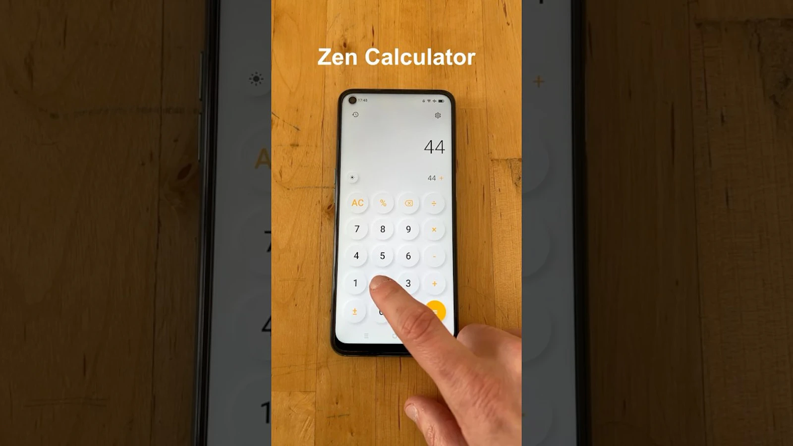 Zen Calculator App screenshot 1 (video preview)