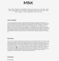 Mink: Browser Co-Pilot