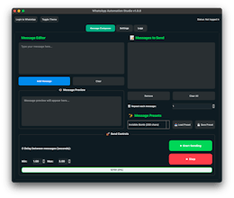 WhatsApp Automation Studio gallery image
