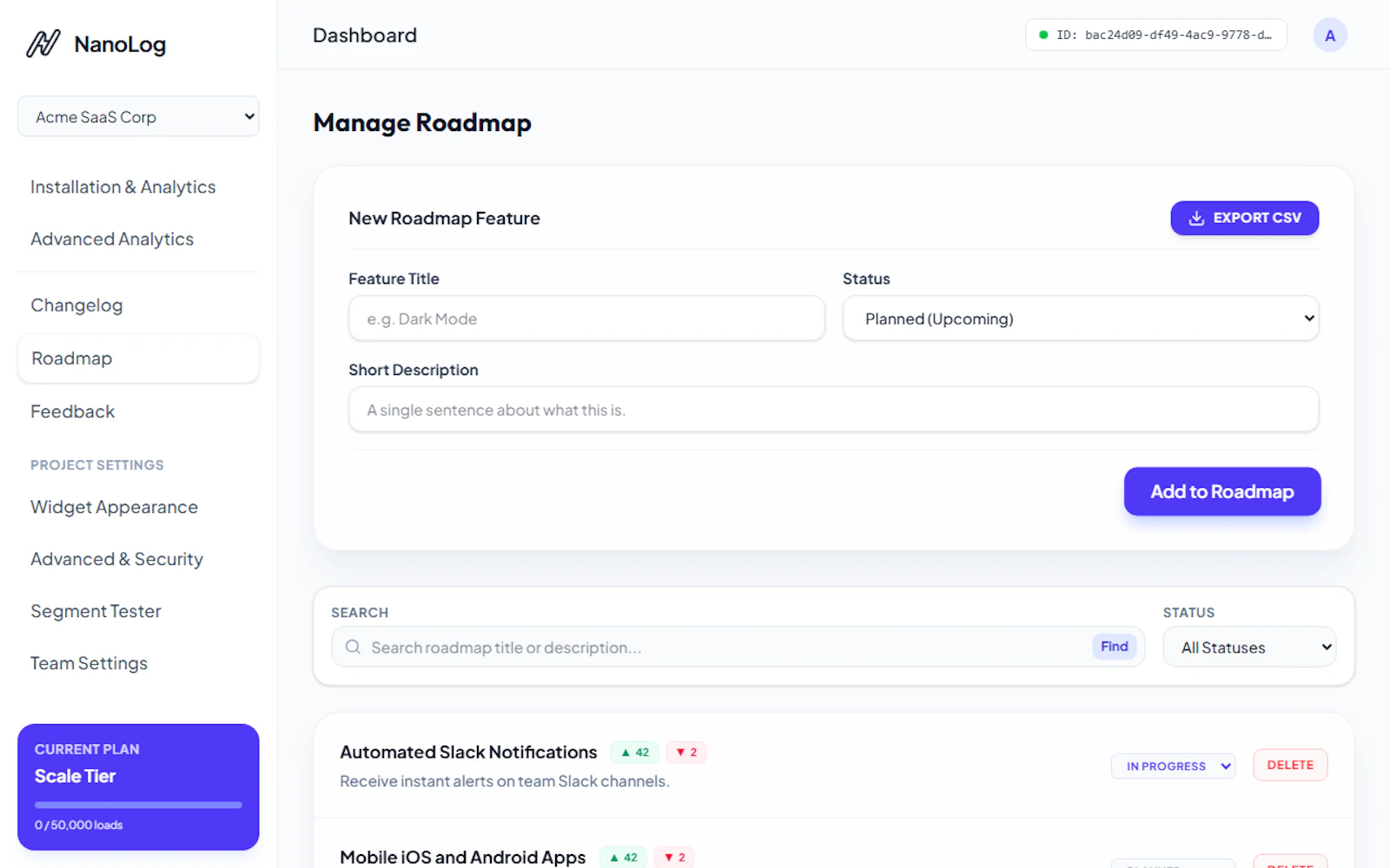 NanoLog screenshot 7