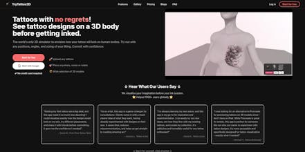 Try Tattoo 3D gallery image