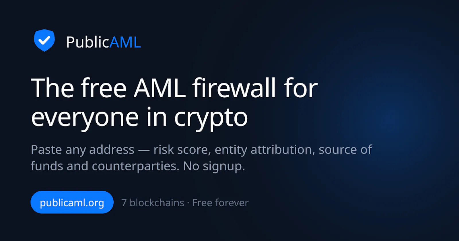 PublicAML screenshot 1
