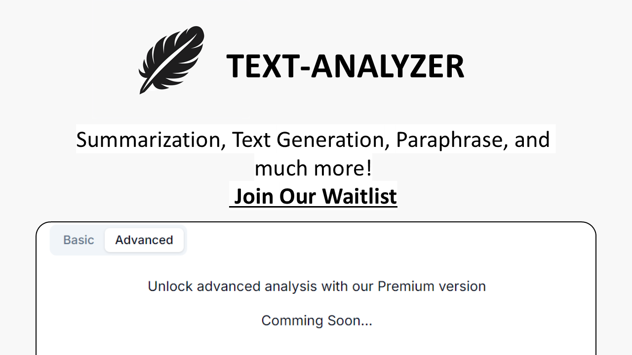 Text analyzer gallery image