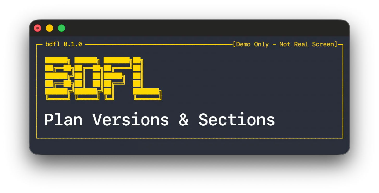 BDFL - Benevolent Delegator for LLMs gallery image