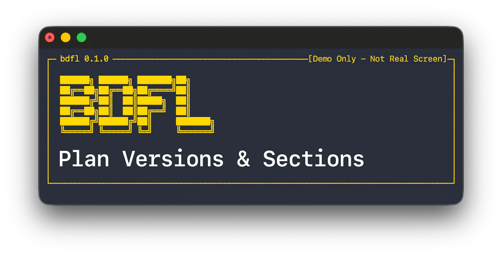 BDFL - Benevolent Delegator for LLMs screenshot 7