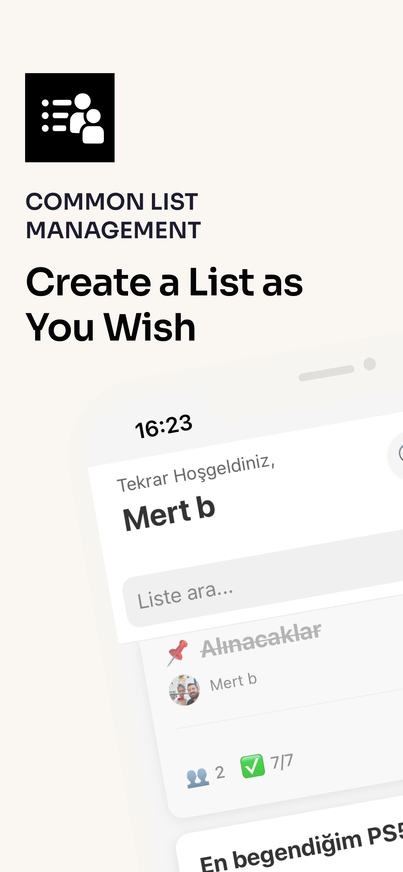Colistu - Shared community lists gallery image