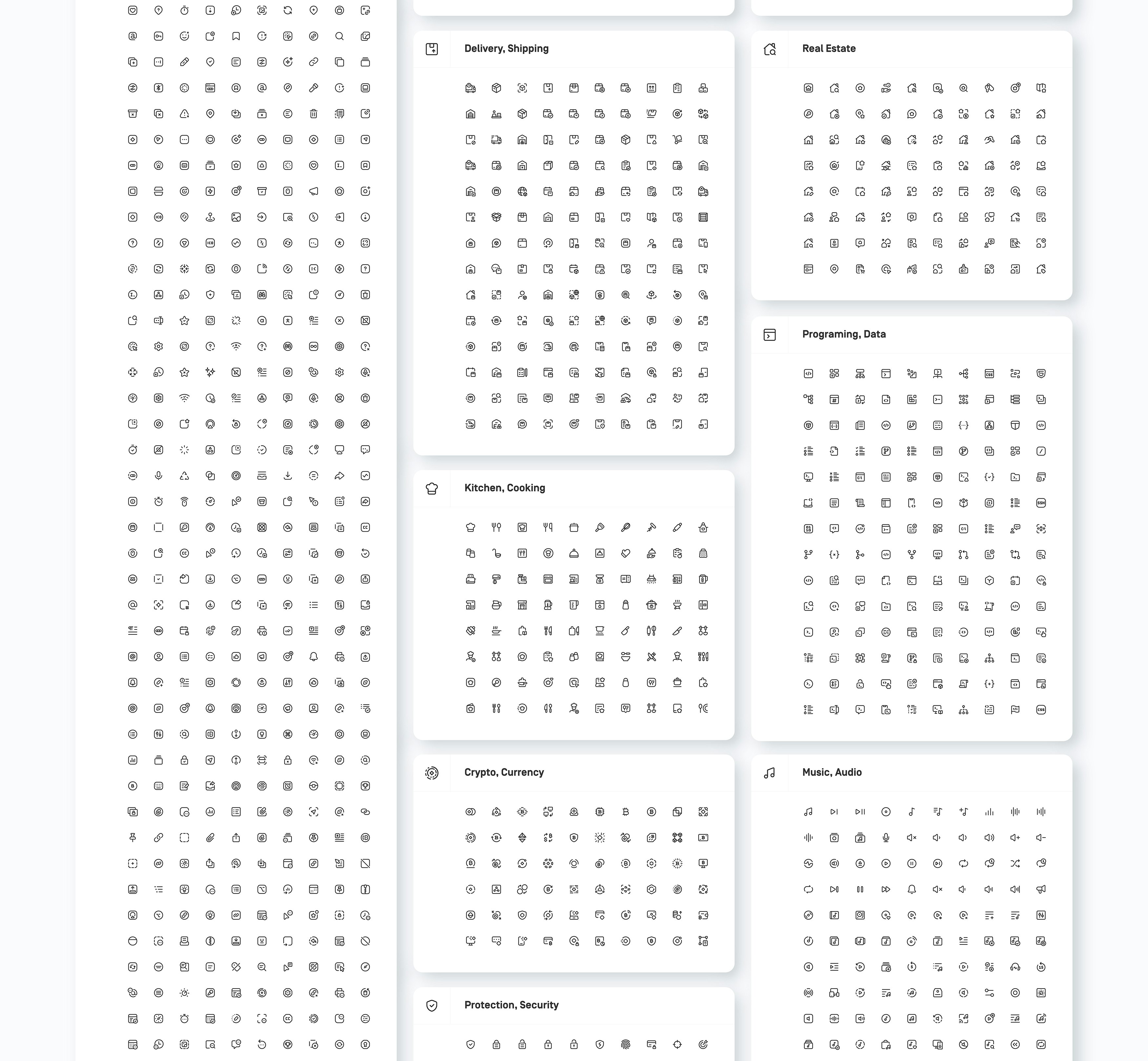 Myicons v—1.21  Vector Line Icons Pack gallery image