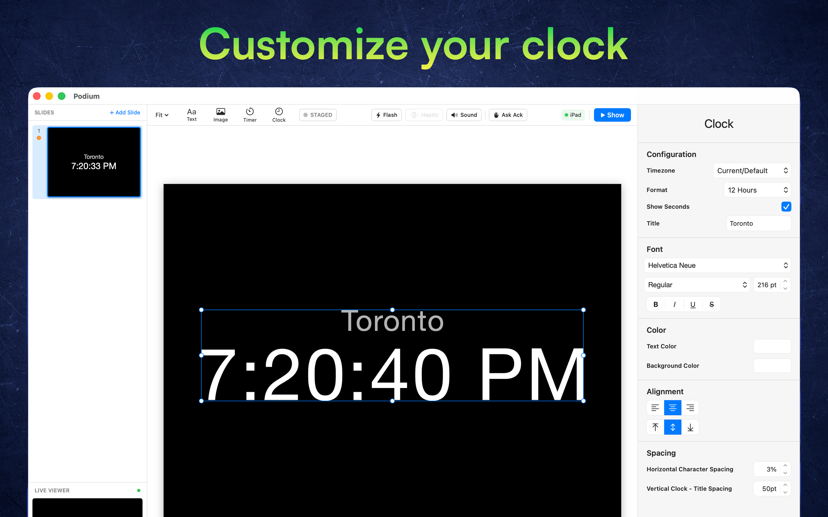 Podium gallery image