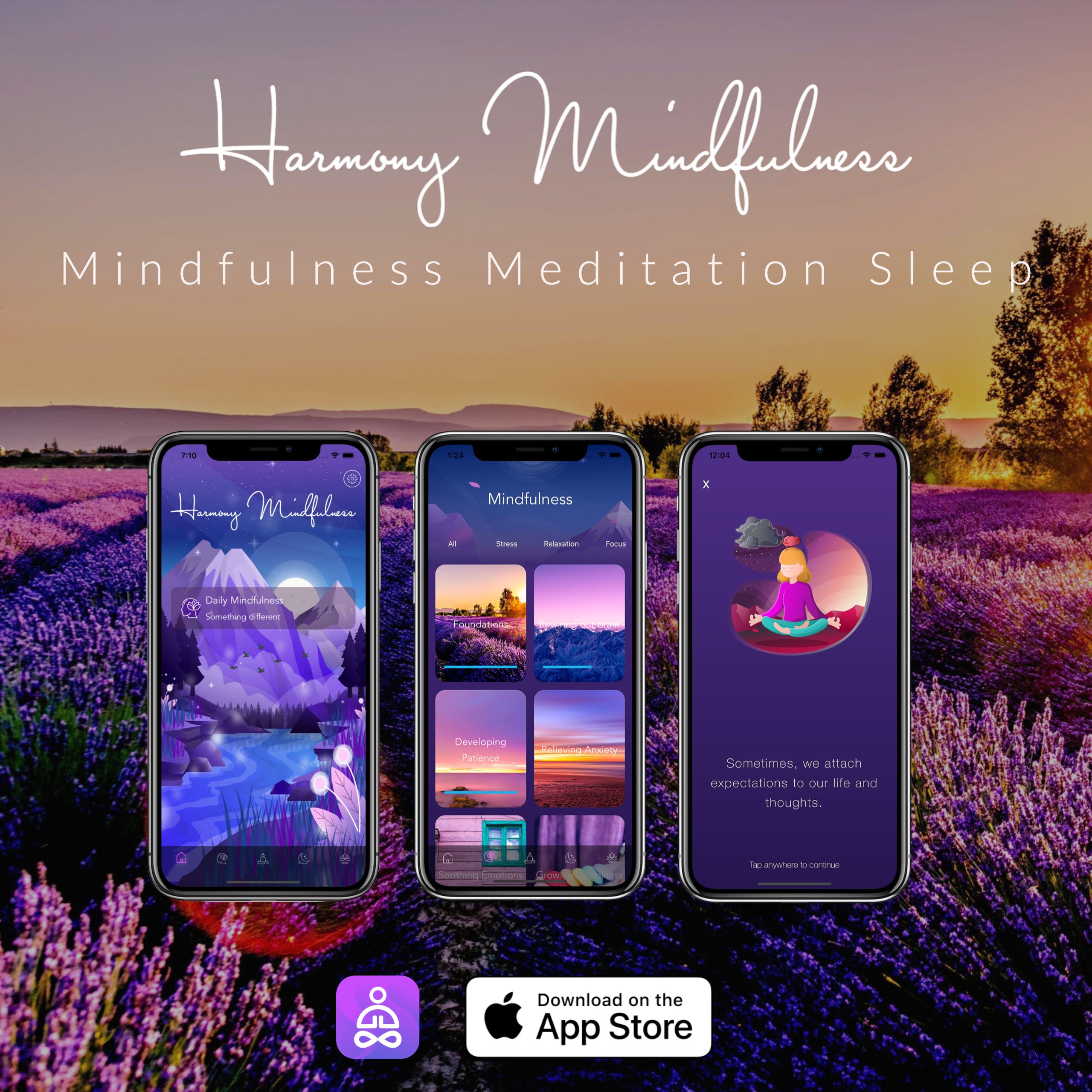 Harmony Meditation Mindfulness media 2