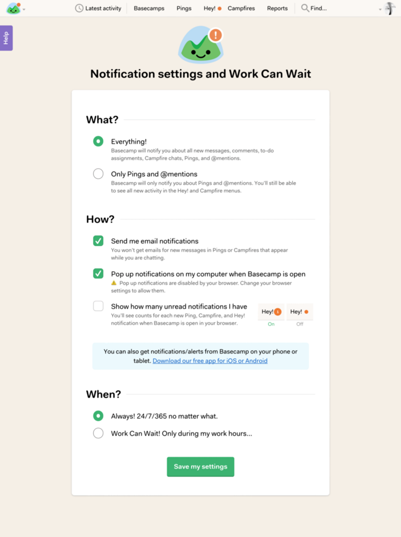 Basecamp 3 API gallery image
