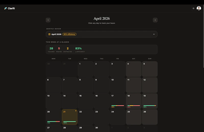Clarift screenshot 3