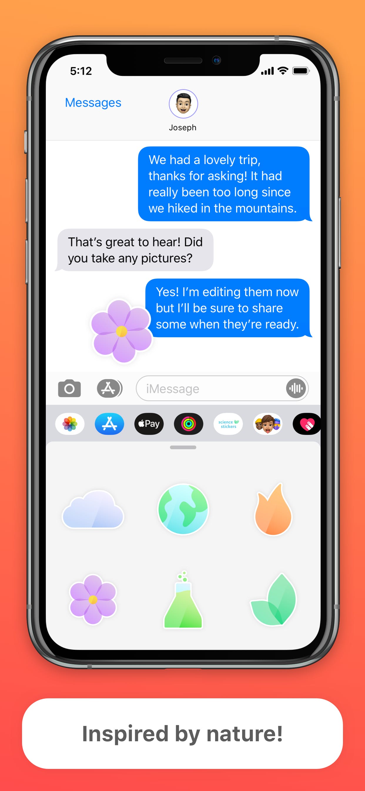 Science Stickers for iMessage media 2