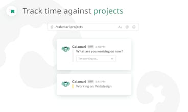 Calamari + Slack Integration gallery image