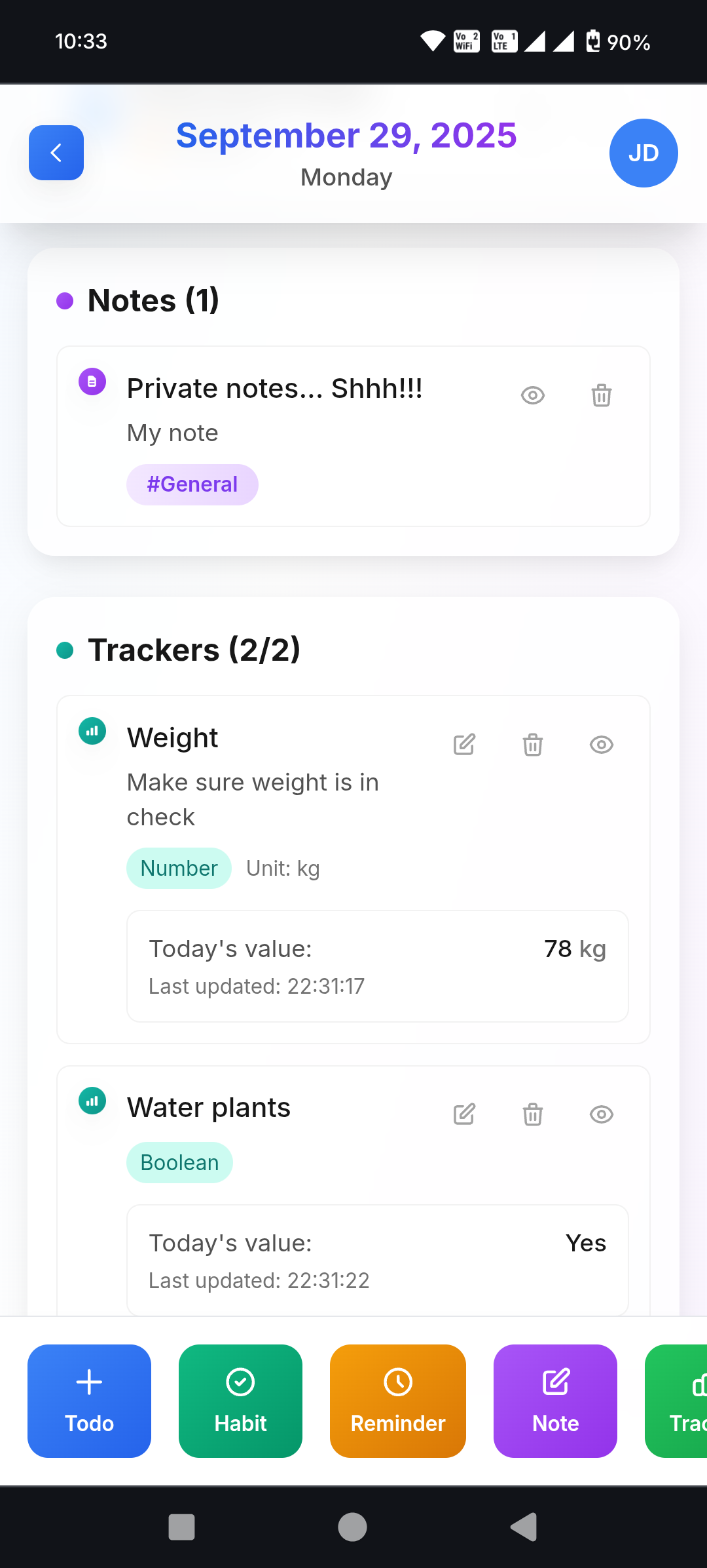 Média Streak Spark - Application Habit Tracker et Streak Builder 9
