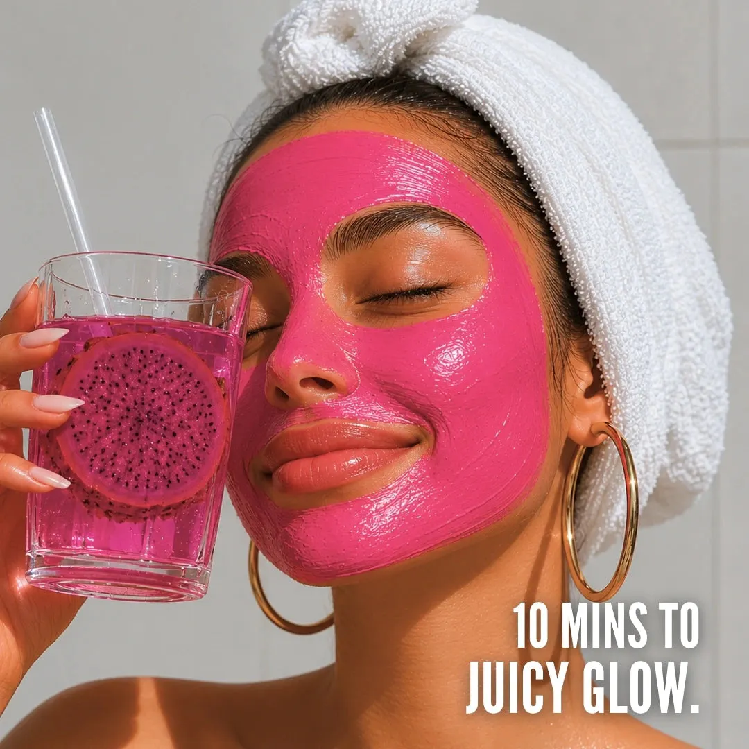 Pink Glow Detan Clay Mask