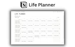 Notion Life Planner media 2