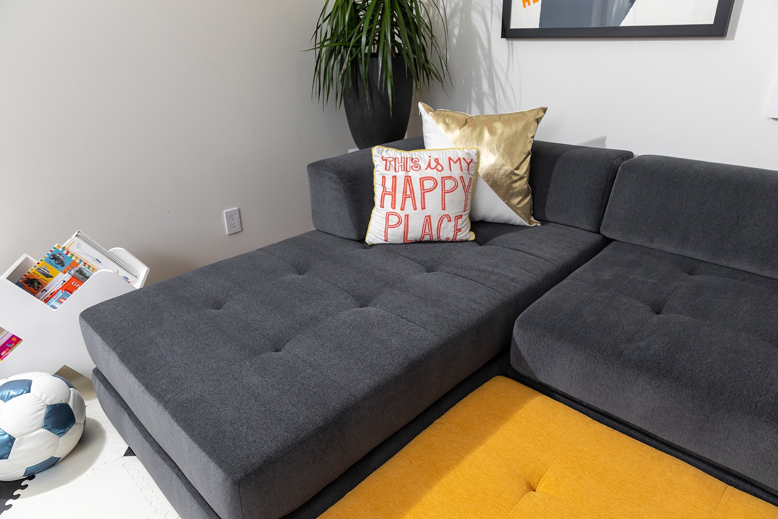 The Foam Party Sofa The sleek stackable sofa made for every jump and