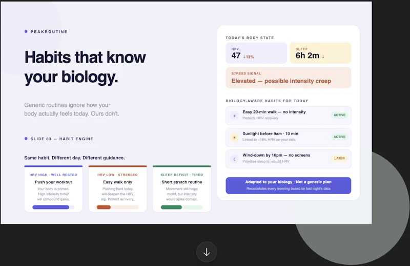 PeakRoutine screenshot 4