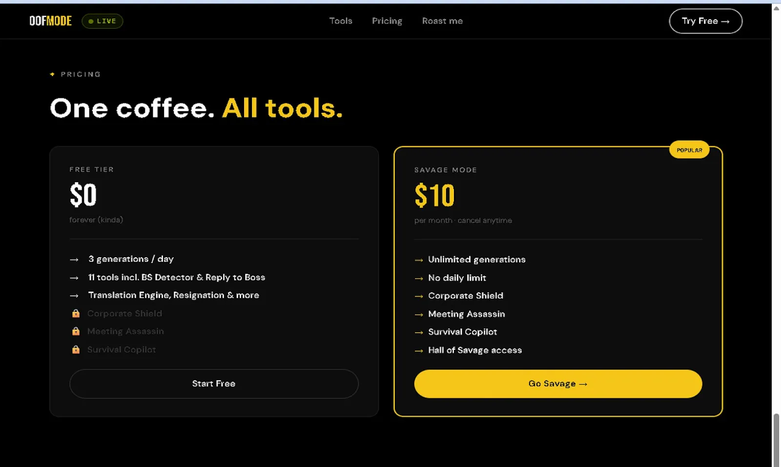 OOFmode — Say What You Actually Mean screenshot 3