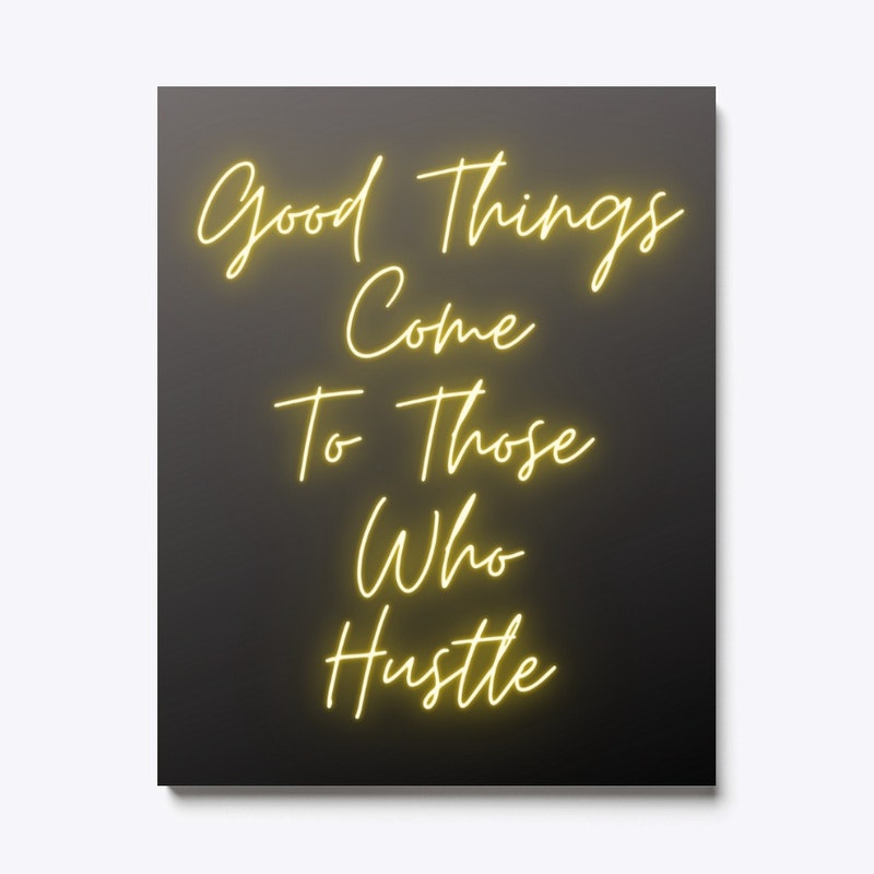 HUSTLE MVMT Wall Art gallery image