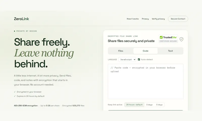Zero Link screenshot 2