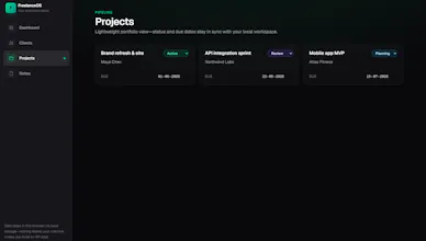 FreelanceOS gallery image