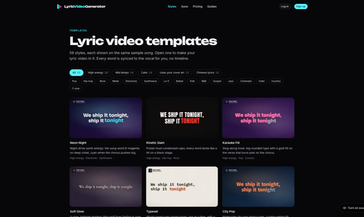 LyricVideoGenerator gallery image