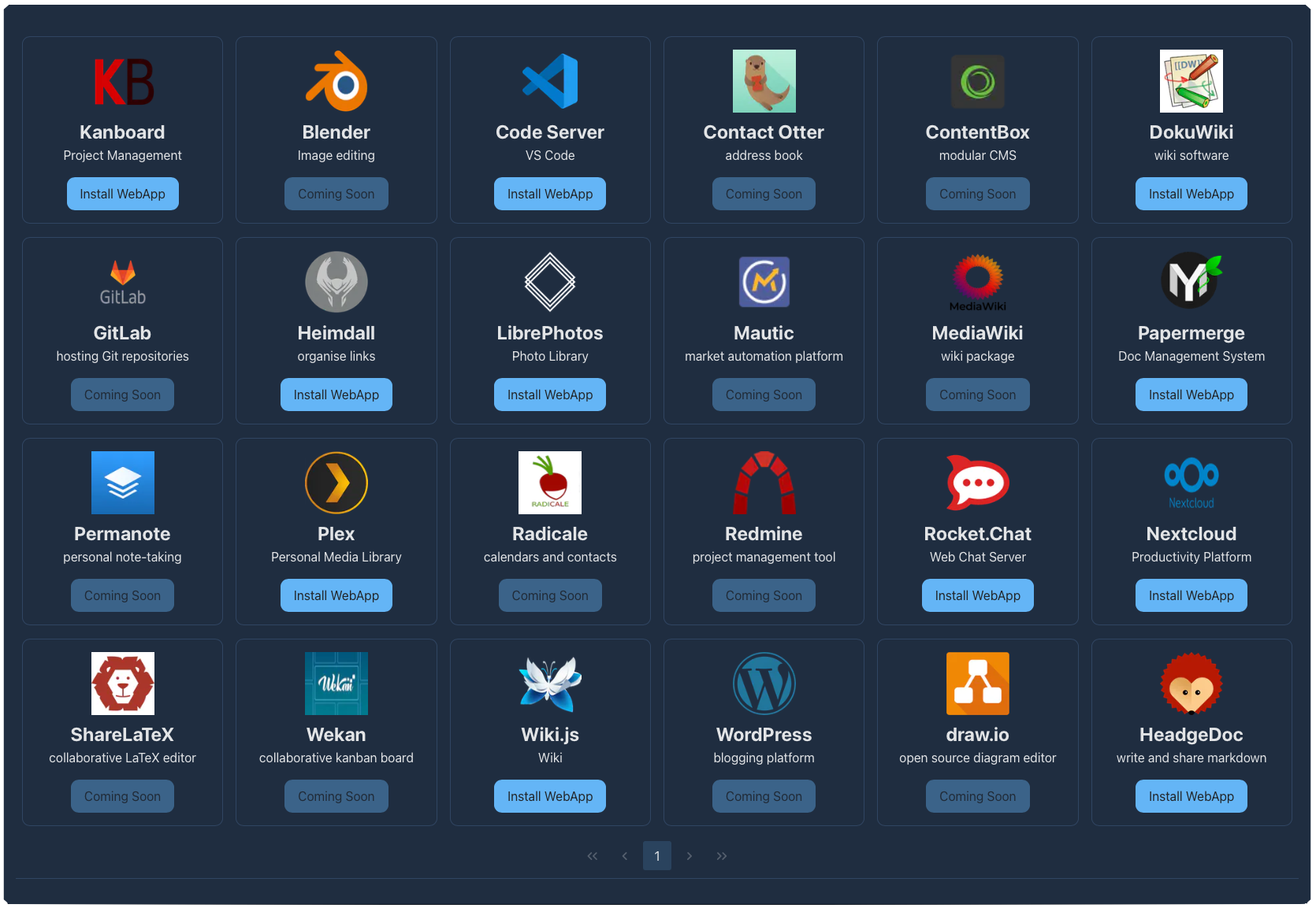 WebApp Store gallery image