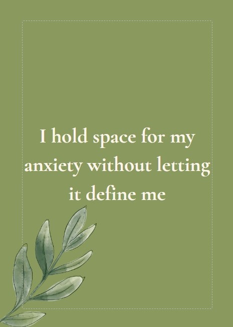 Anxiety Relief Affirmation Cards gallery image