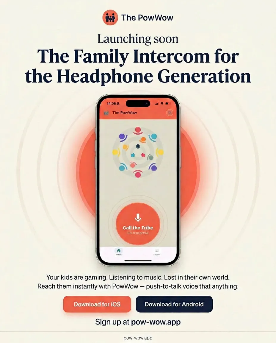 PowWow — The Family Intercom