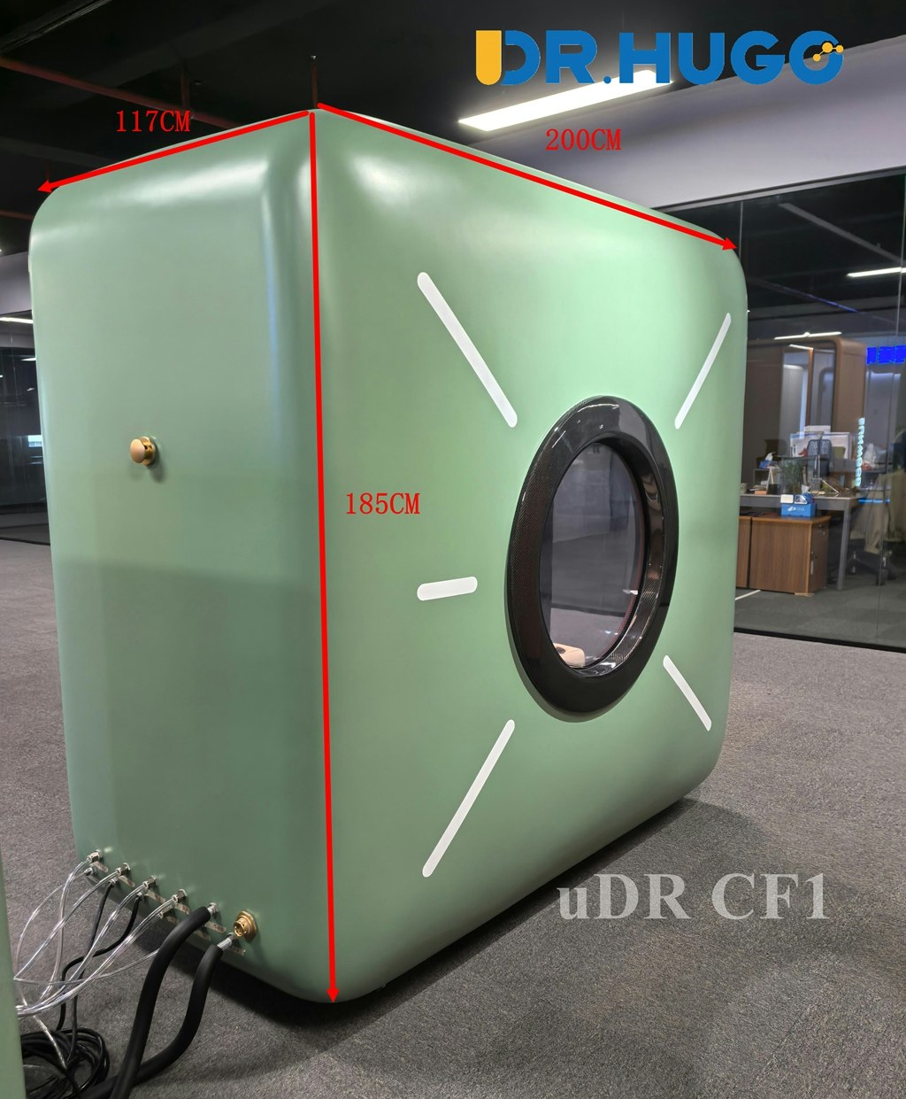 uDR CF1 Carbon Fiber Hyperbaric Chamber gallery image