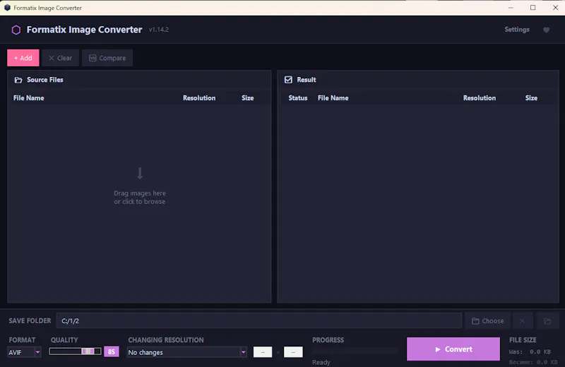 Formatix Image Converter screenshot 4
