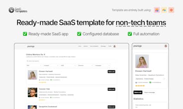 SaaS Templates gallery image