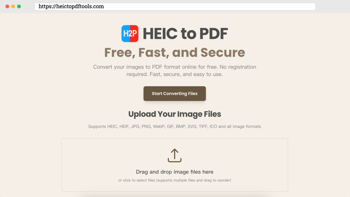 Heic2PDF Tools logo