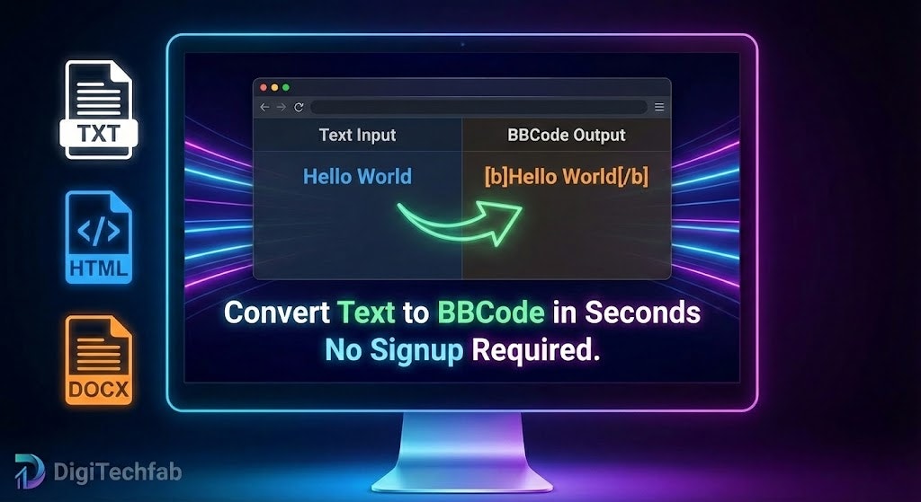 DigiTechfab's Online Tools - Screenshot 3 showing product features and functionality